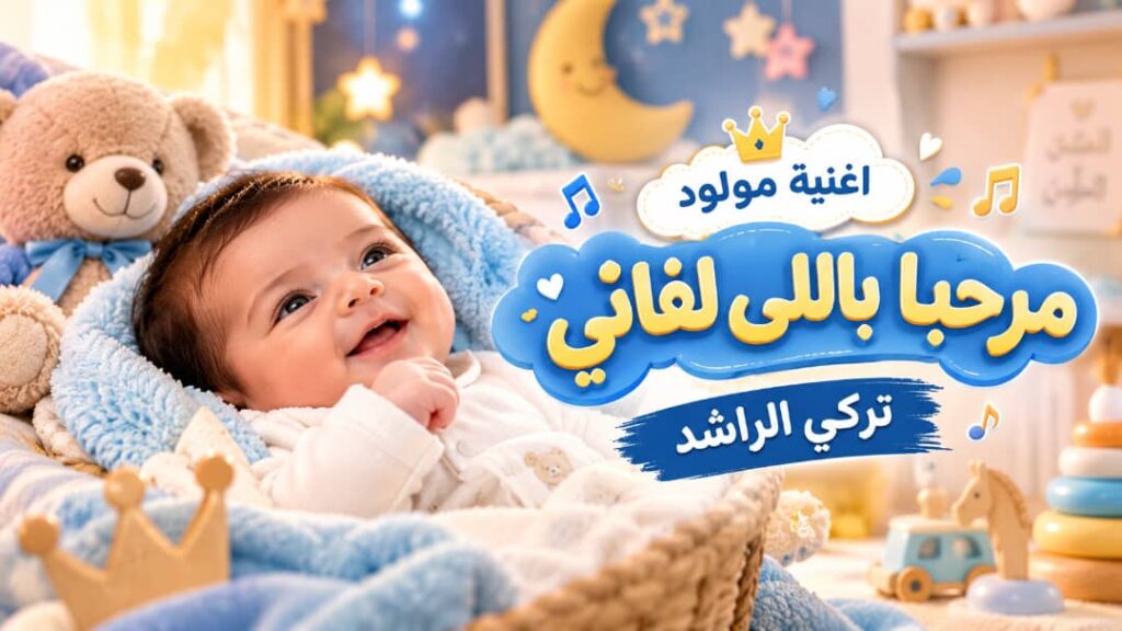 اغنية مولود مرحبا باللي لفاني – تركي الراشد